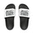 Women's Slide Sandals "Black Authentic Edition"