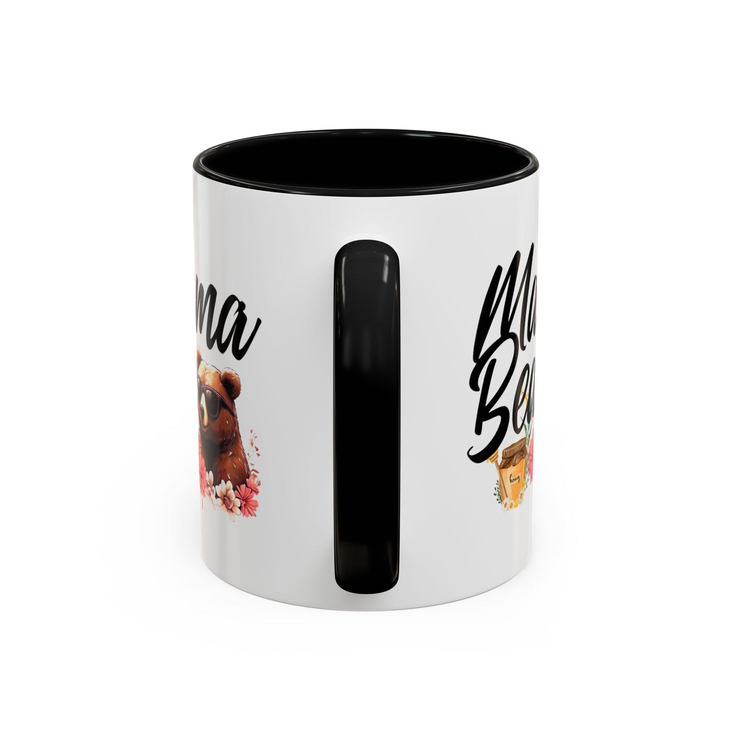 Mama Bear Accent Coffee Mug - Perfect Gift for Moms, 11 and 15oz