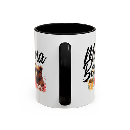 Mama Bear Accent Coffee Mug - Perfect Gift for Moms, 11 and 15oz