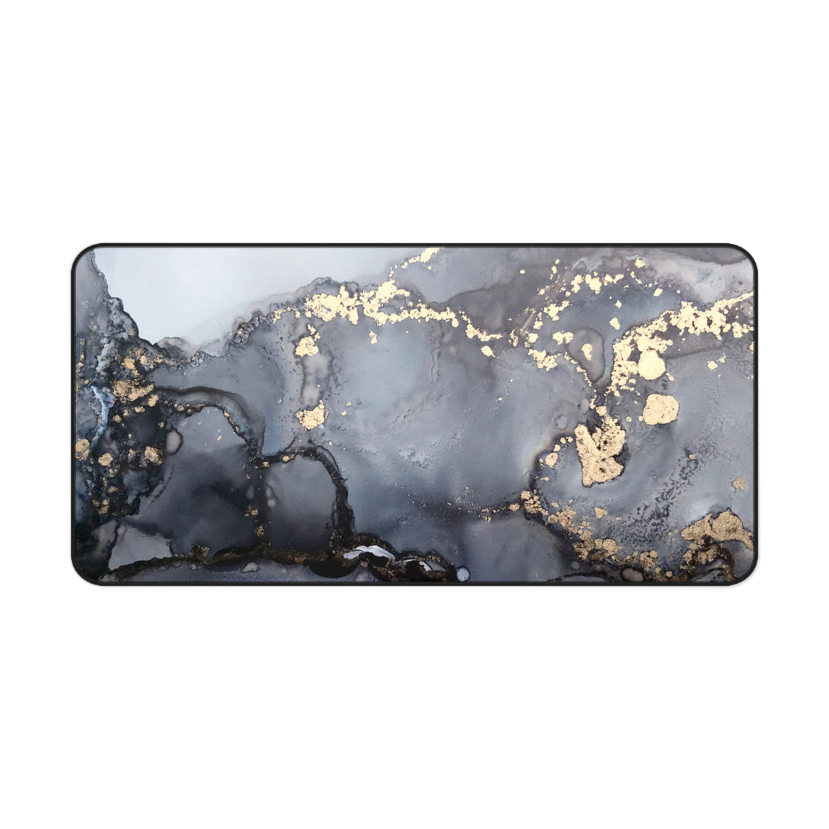 Desk Mat in grayish color marble design