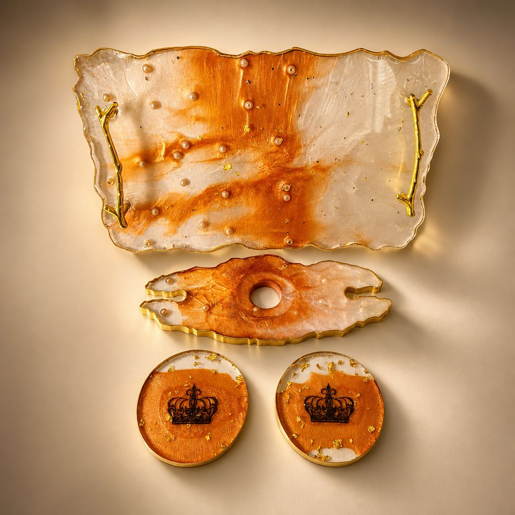 Tray set