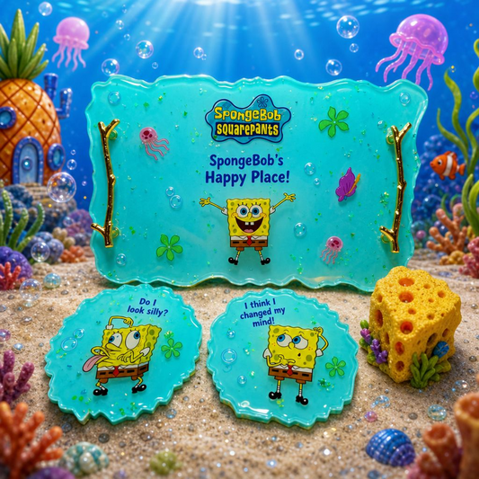 Spongebob Tray Set