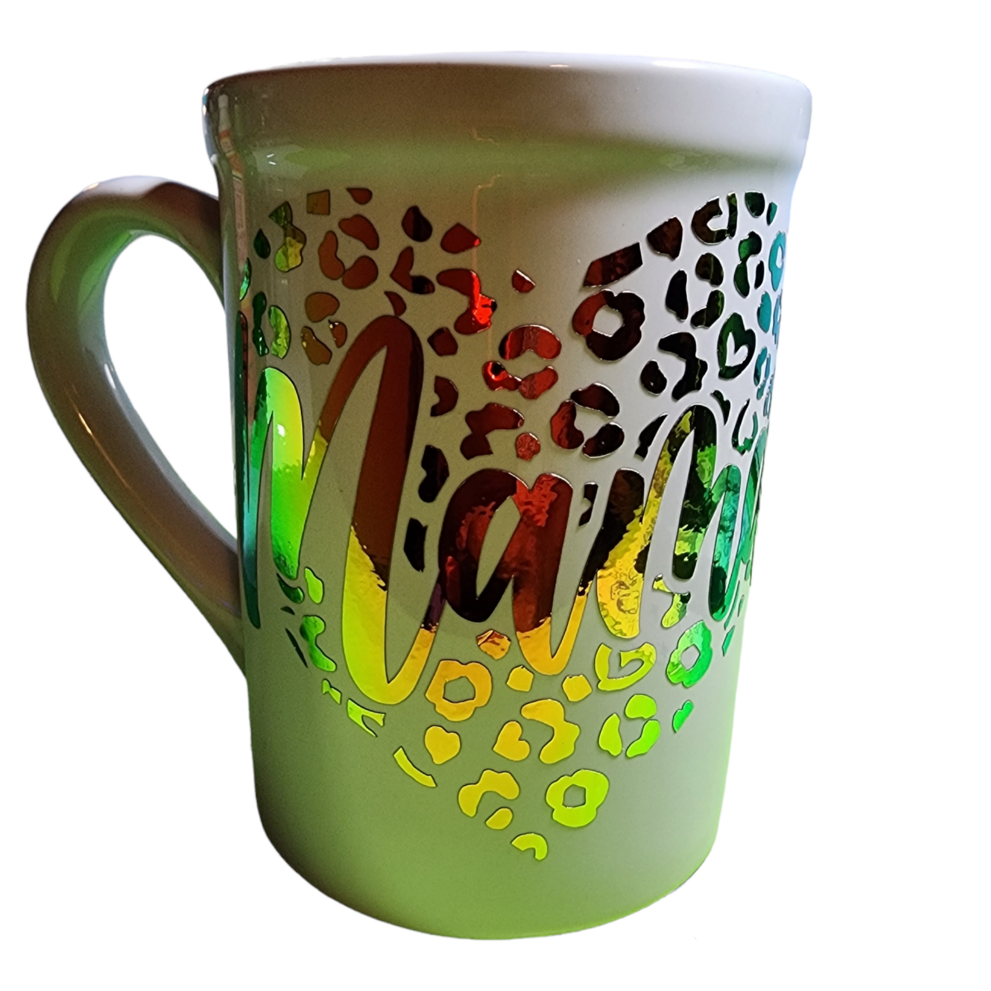 Mama Cheetah print mug