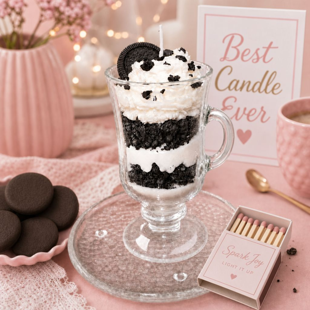 Cookies and Cream Candle