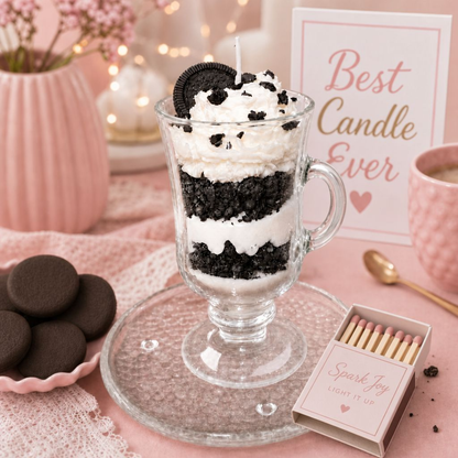 Cookies and Cream Candle