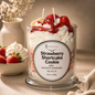 Strawberry Shortcake Cookie Candle