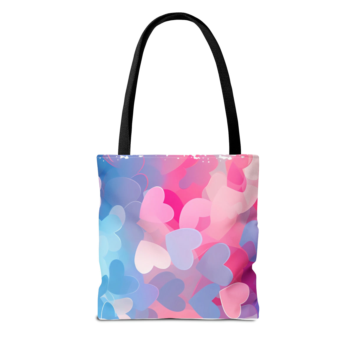 Tote Bag colorful hearts