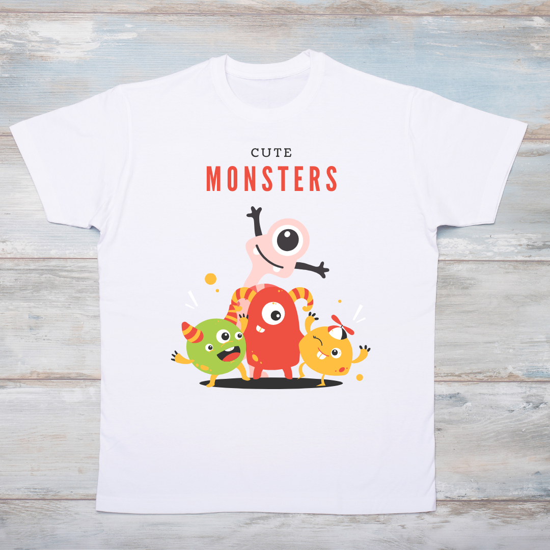 Tshirt Cute Monsters