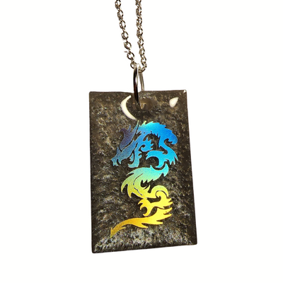 Color changing Dragon necklace