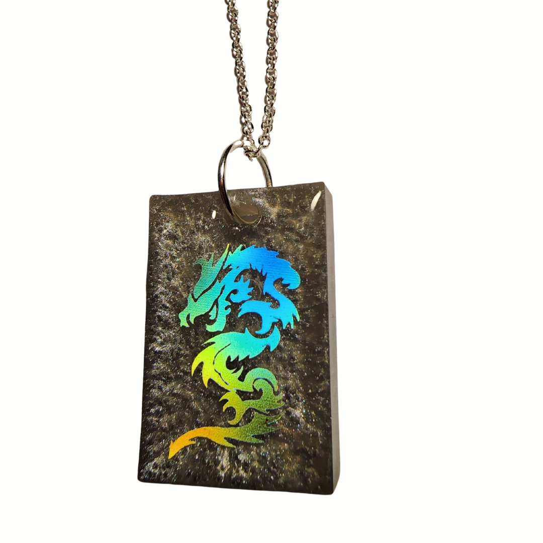 Color changing Dragon necklace