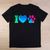 Tshirt I love dogs