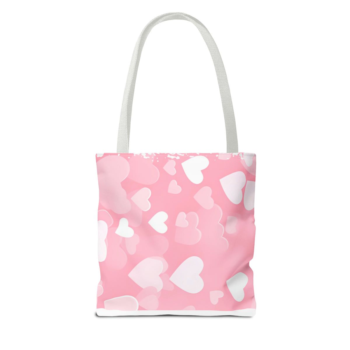 Tote Bag light pink hearts