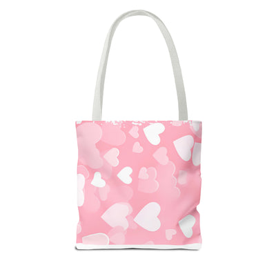 Tote Bag light pink hearts