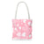 Tote Bag light pink hearts