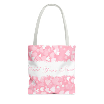 Tote Bag light pink hearts