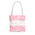 Tote Bag light pink hearts