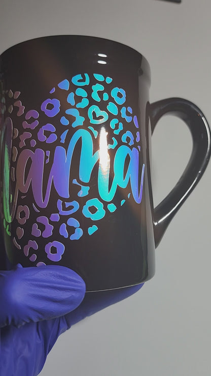 Mama Cheetah print mug