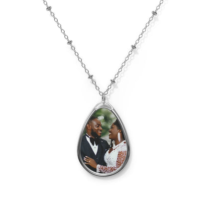 Oval Necklace (add personal photo)