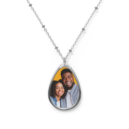 Oval Necklace (add personal photo)