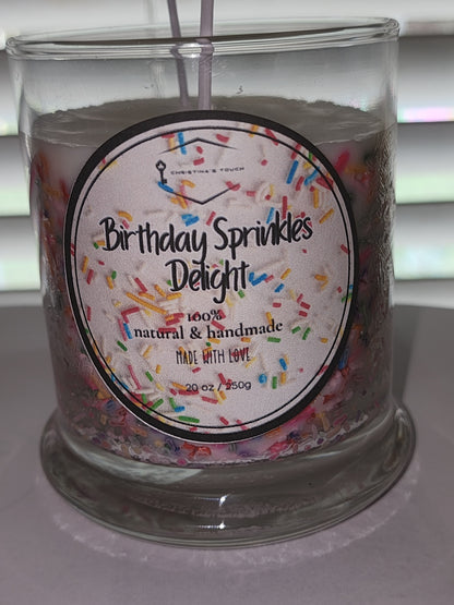 Birthday Sprinkles Delight Candle