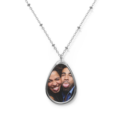 Oval Necklace (add personal photo)