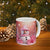 Pink Snowman Mug