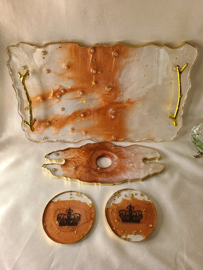 Tray set