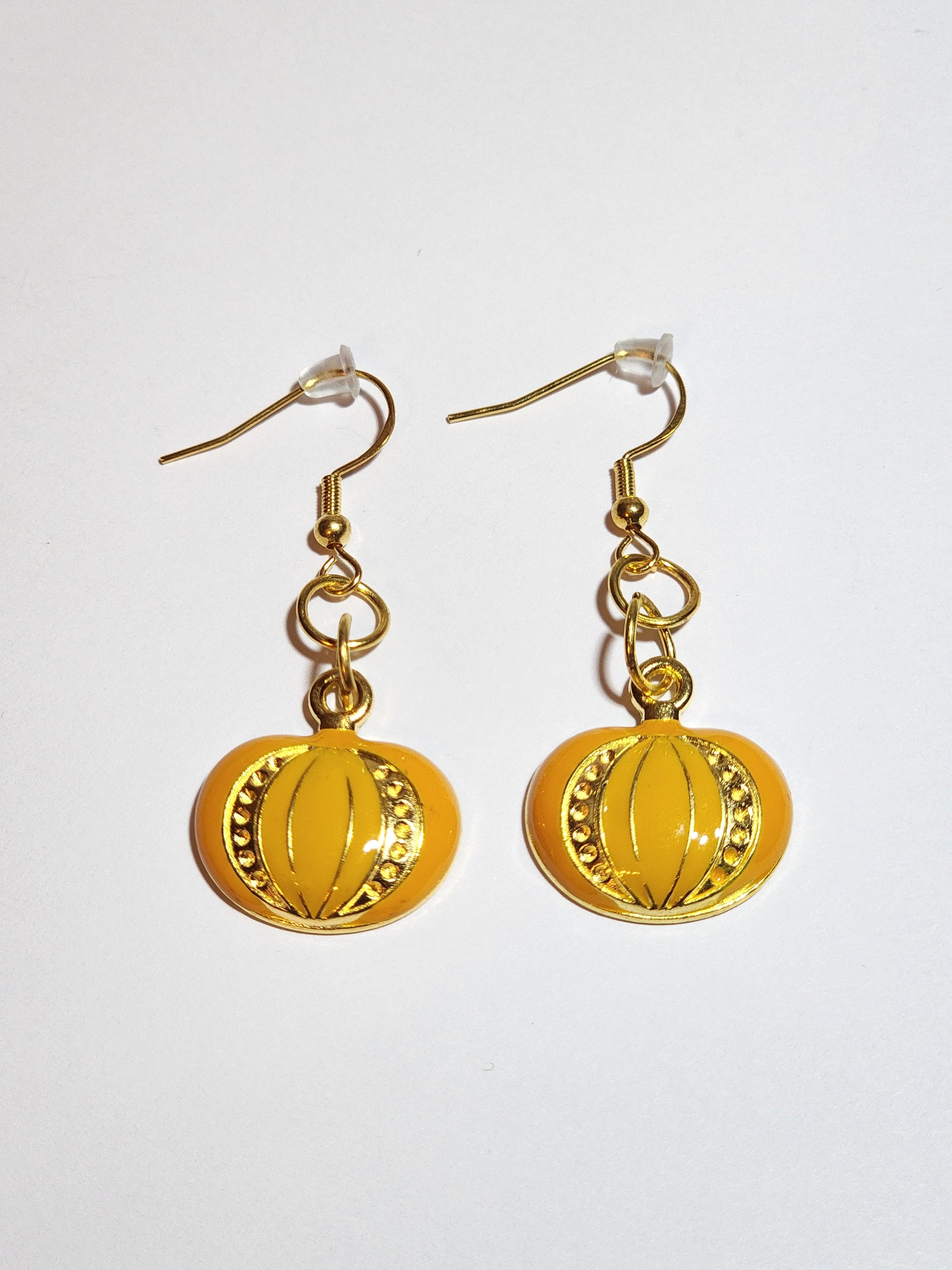 Pumpkin Earrings (Seasonal)