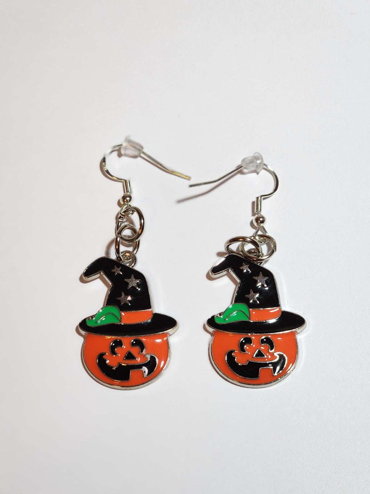 Halloween Earrings pumpkin/hat (Seasonal)