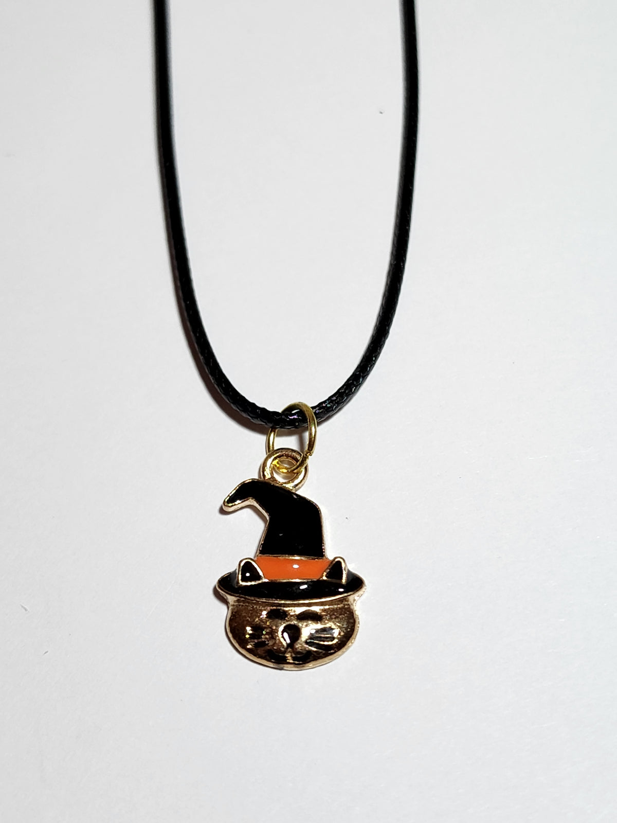 Halloween Cat Necklace (Seasonal)