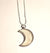 Glitter Moon Pendant