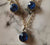 Birthstone necklace and earring set