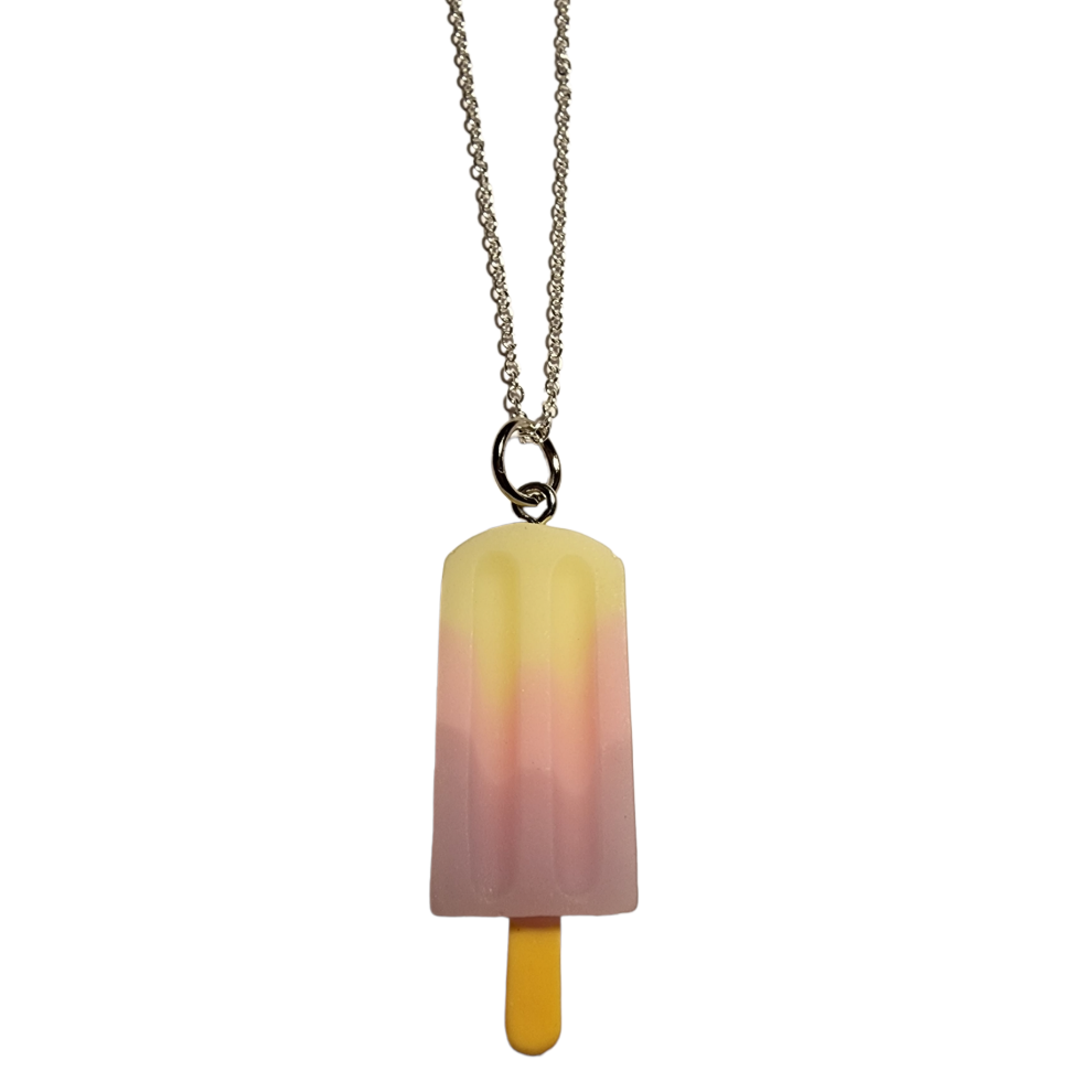 Ice-cream pop necklace