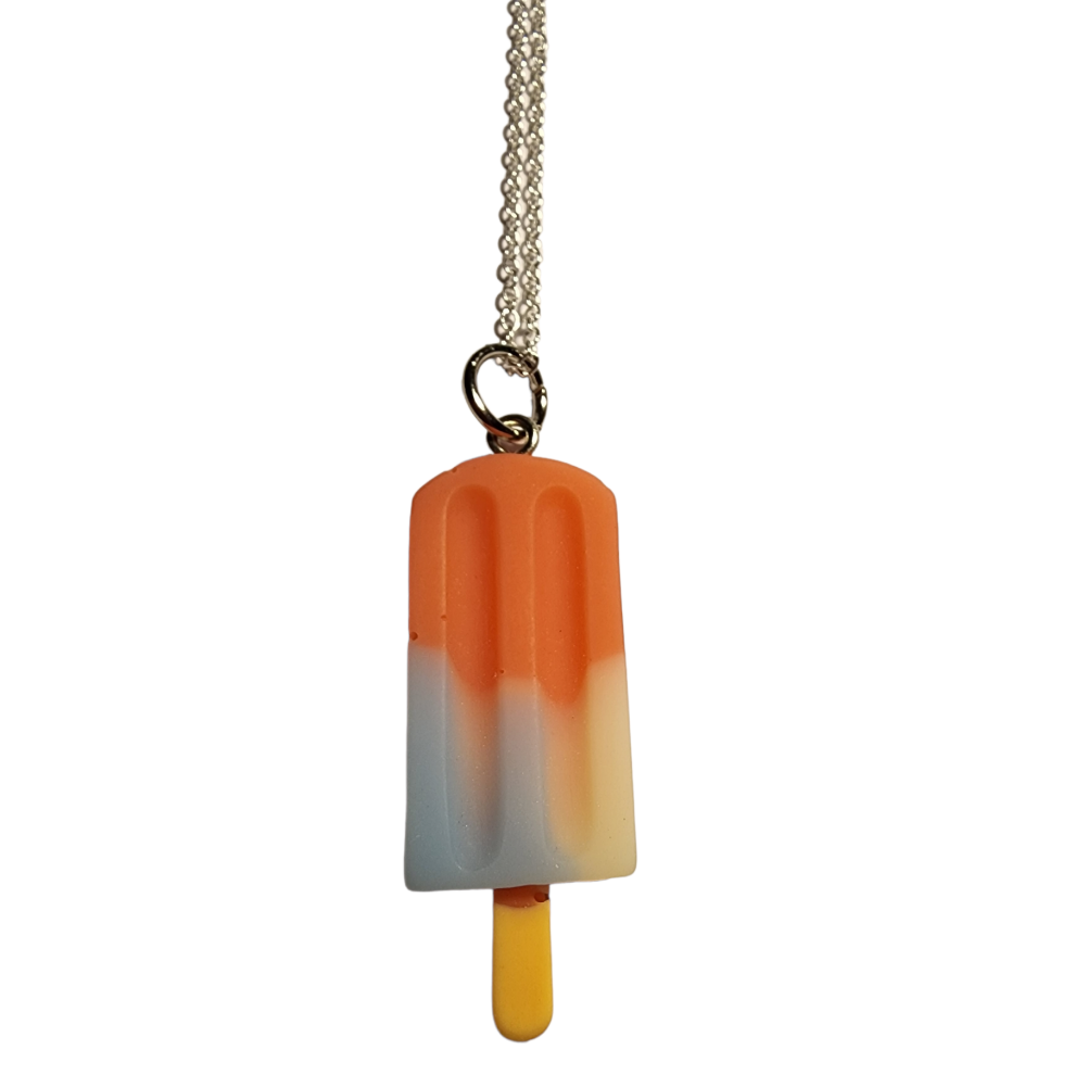 Ice-cream pop necklace