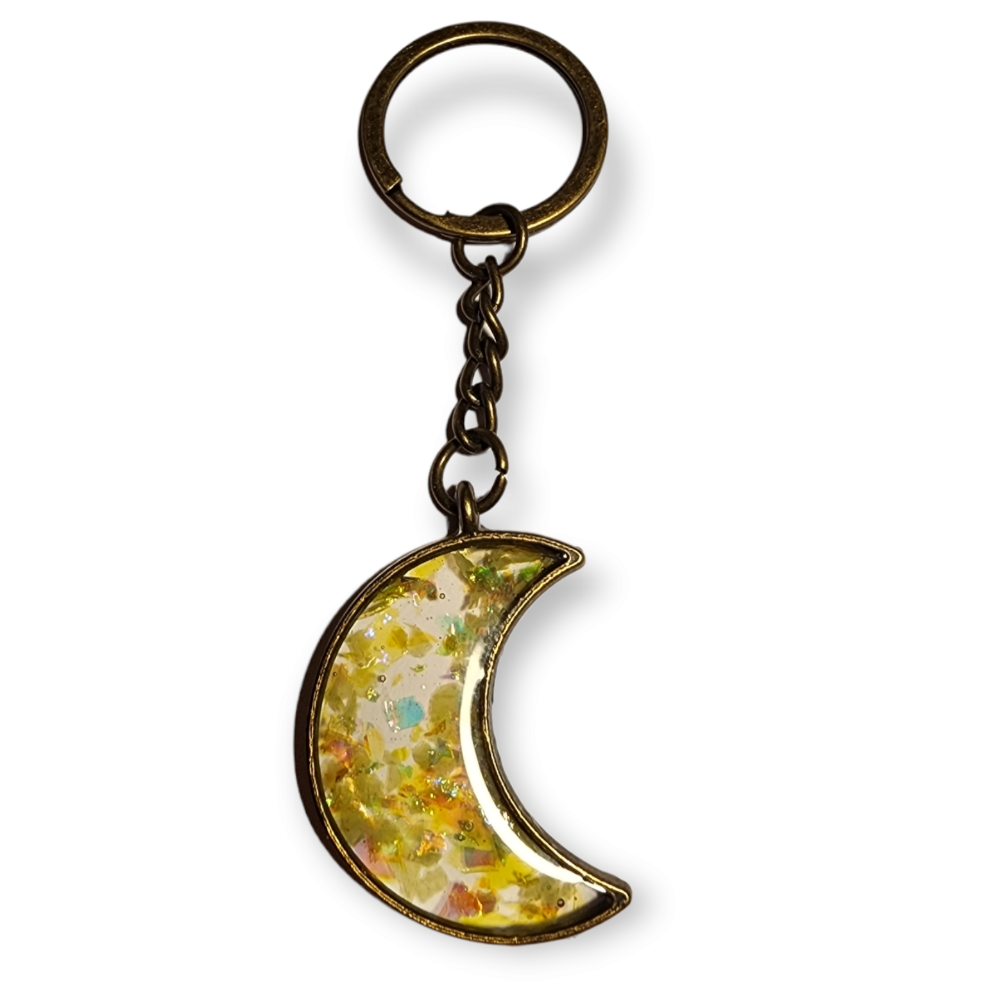 Moon keychain