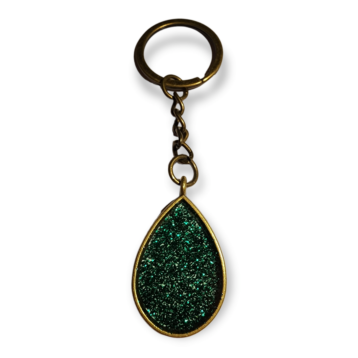 Green Accent Keychain