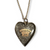 Heart shaped pendant necklace