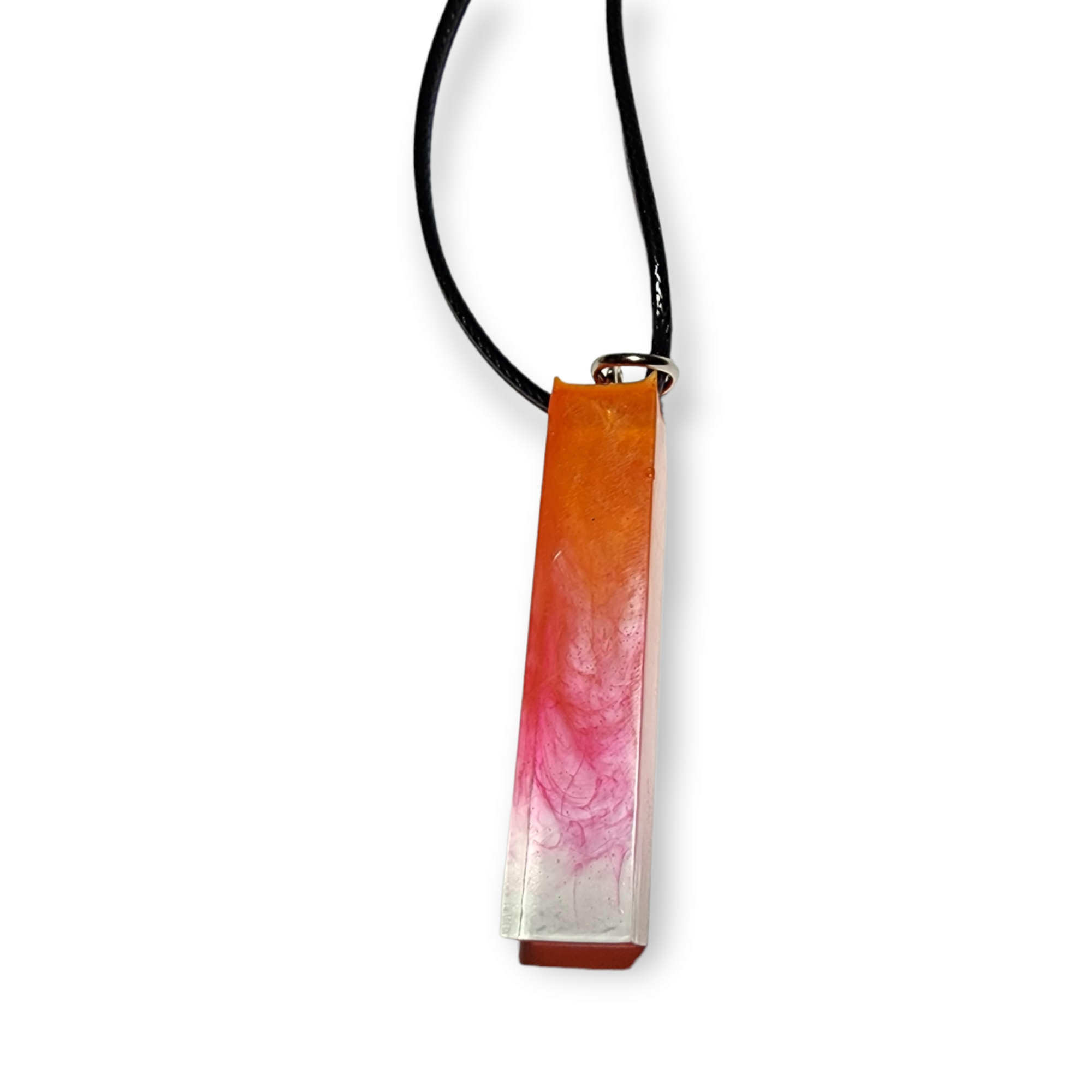 Long square necklace