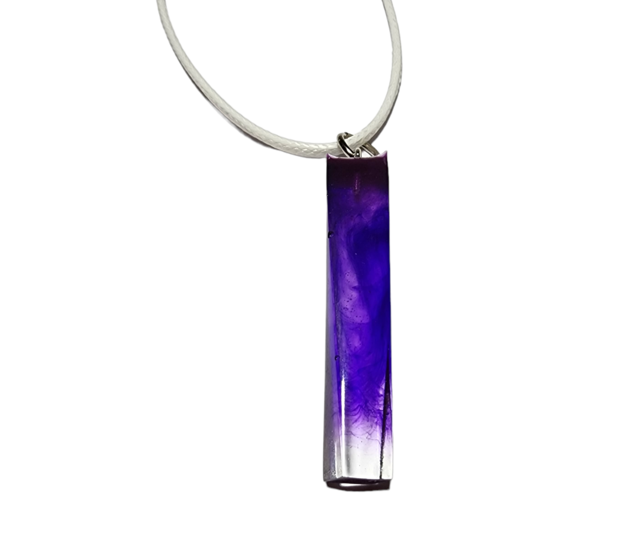 Long purple necklace