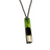 Limited Edition neon green and black necklace